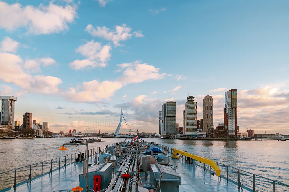 Ship in Rotterdam Shutterstock